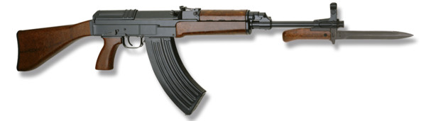 3d model rifle automatic guns - Semi automatic gun by ignisfatuus